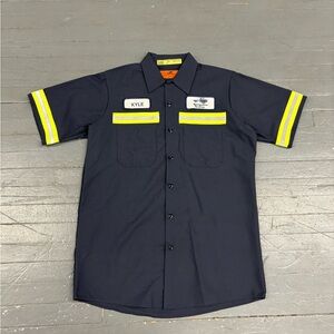 Vintage red kap workwear shirt